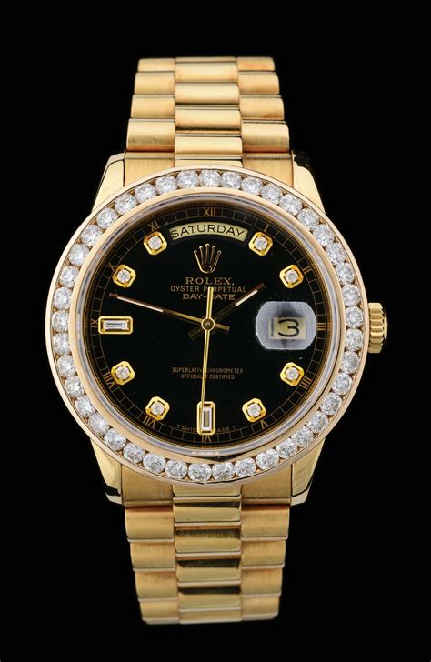 diamond rolex black|rolex gold with diamonds price.